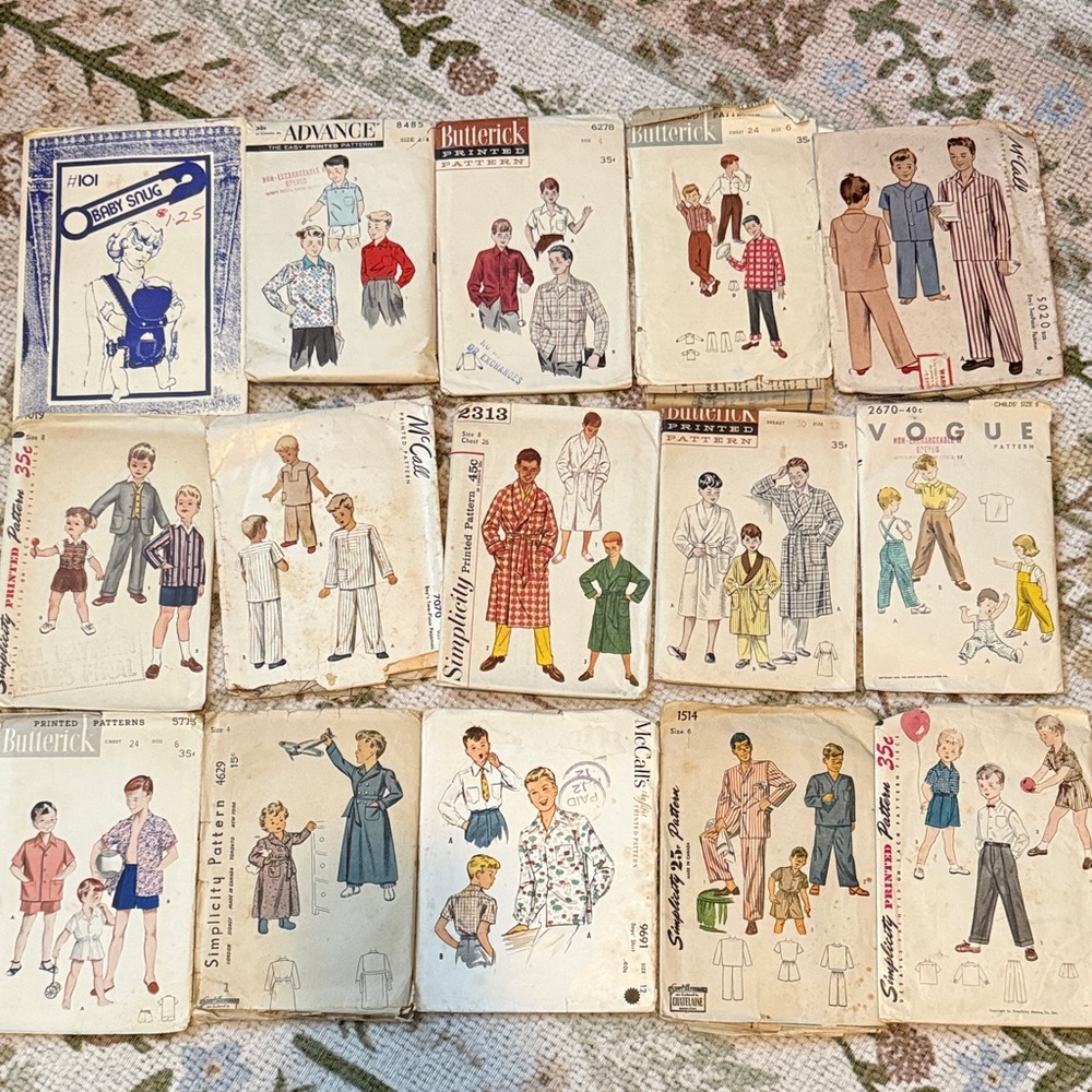 Vintage Sewing Pattern Collection